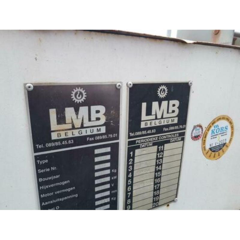 Bouw lift LMB 316 TL