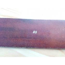 Echt Lederen riem - Cognac