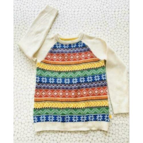 Als nieuw trui little birds mt. 122/128 (char)