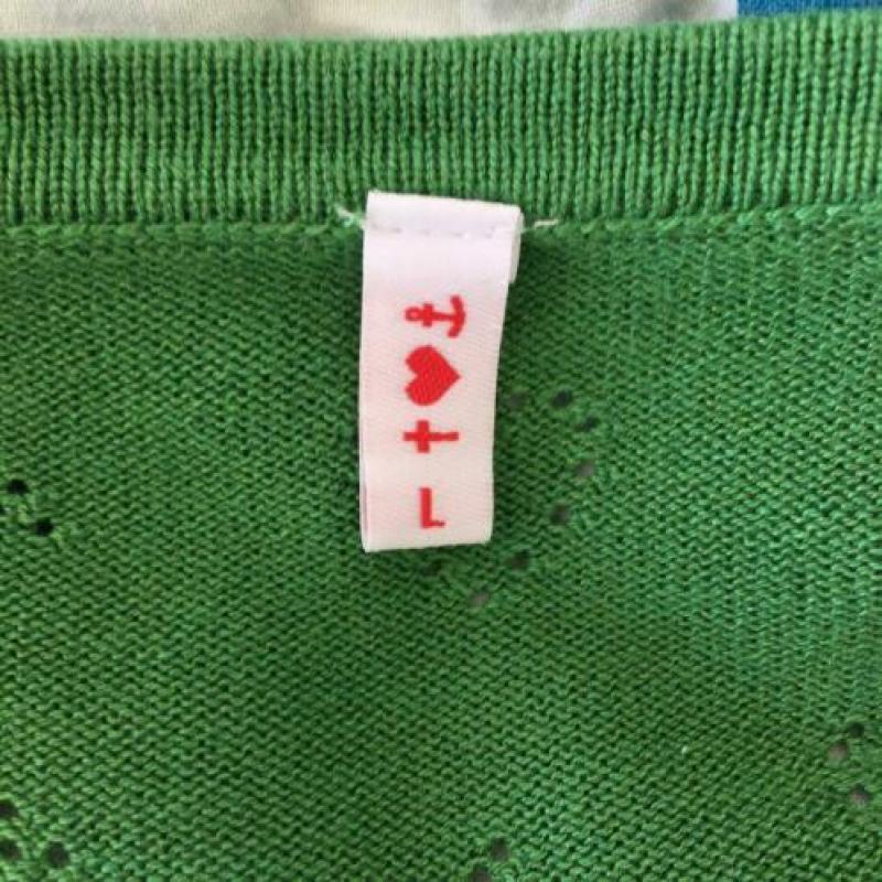 Blutsgeschwister vestje maat L groen
