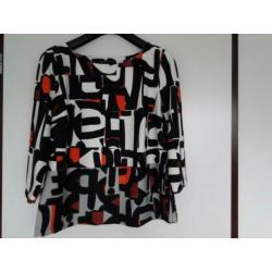 Expresso Hildreth top bright red maat 46:
