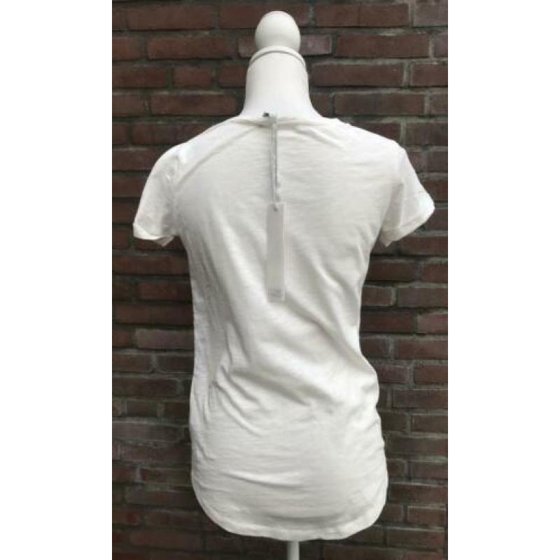 Studio Mo shirt blouse zeester satijn stofje 34/XS nieuw!!
