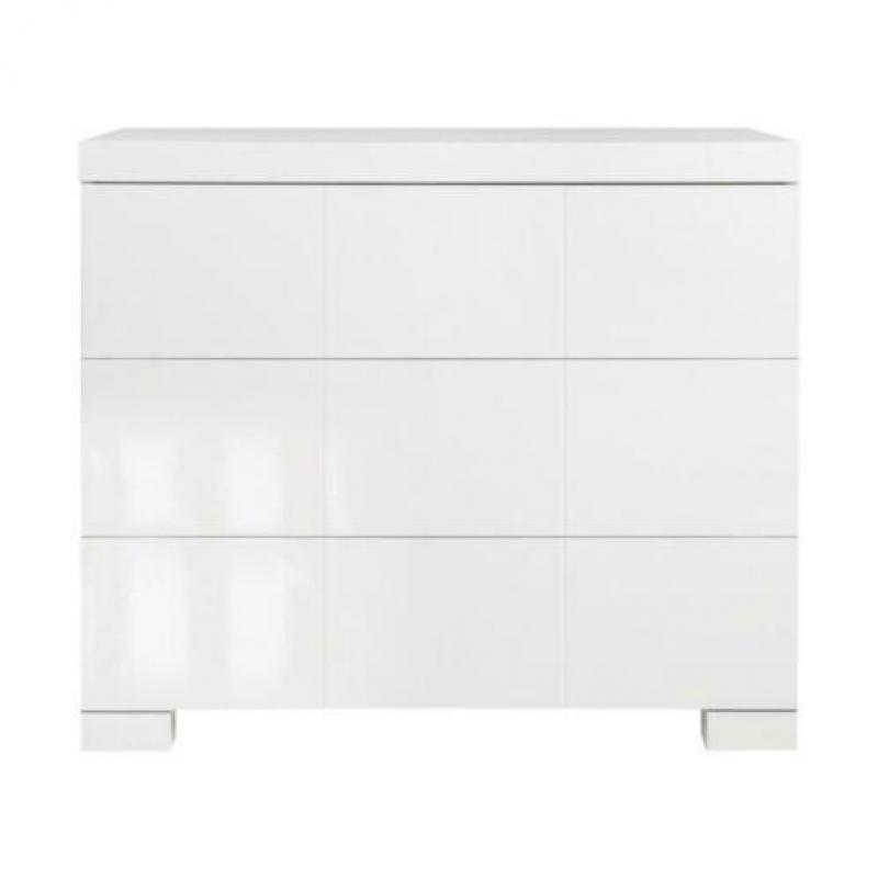 Commode Briljant Hoogglans wit
