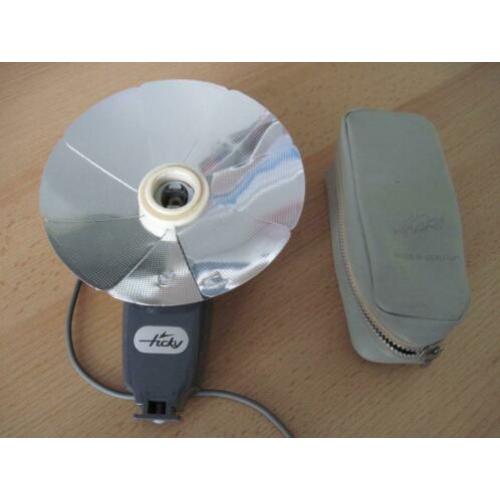 (919) Ticky Lampjesflitser in origineel grijs etui