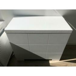Commode Briljant Hoogglans wit