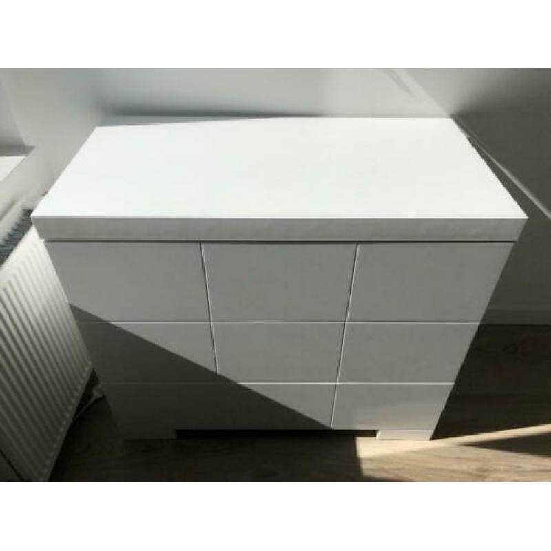Commode Briljant Hoogglans wit