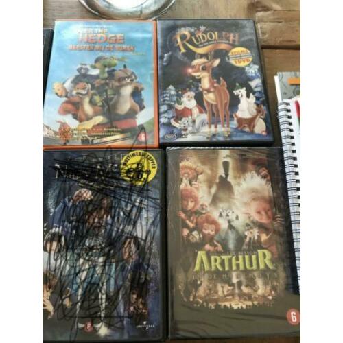 Kinder Dvd’s en/of video ‘s . 26 stuks