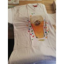 Amstel 't-shirt met lange mouwen... Opdruk voor en achter