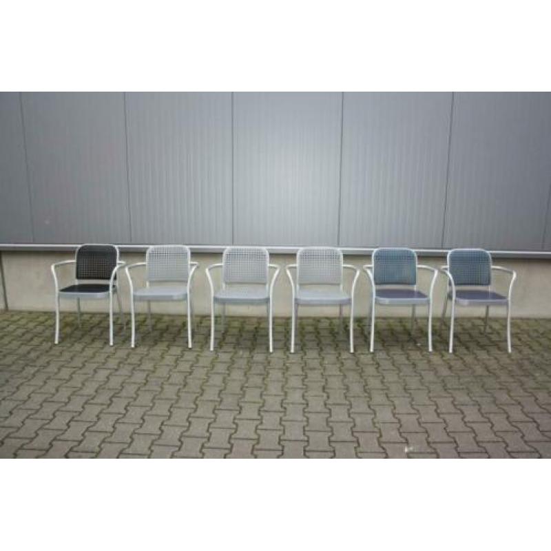 Eetkamer-/vergaderstoel “Silver” , Vico Magistretti