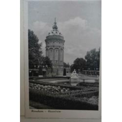3 Ansichtkaarten Mannheim Tram wasserturm Schloss BL25/27