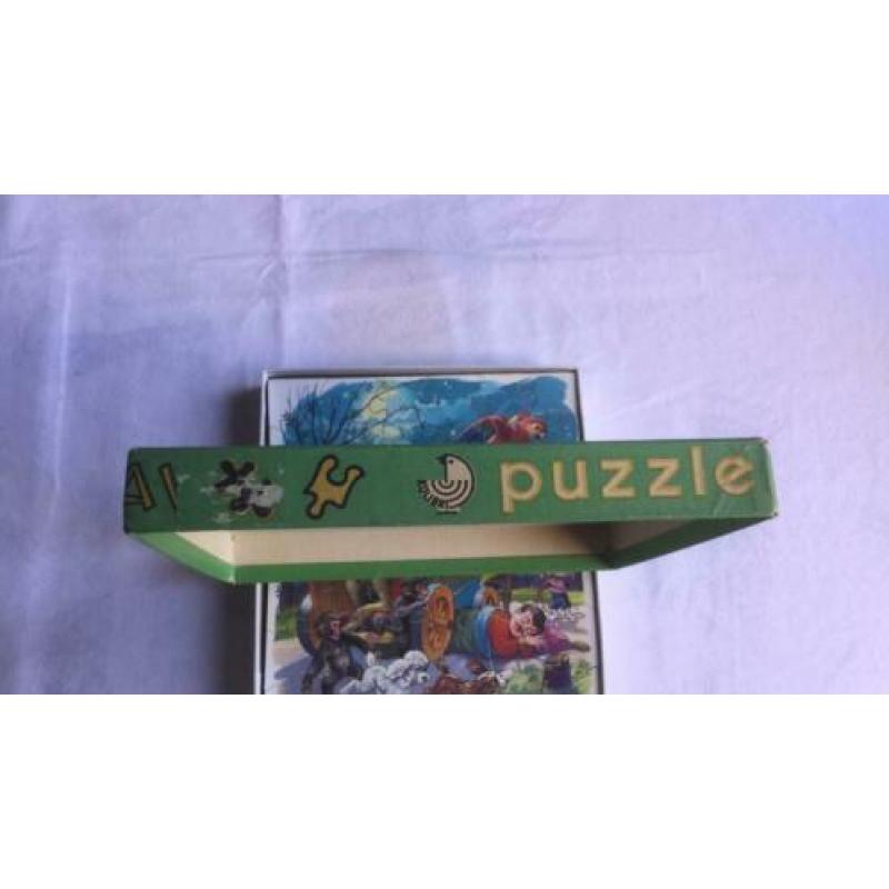 Oude houten Kolibri puzzle Zirkus Baldini no. 3541/42 stuks