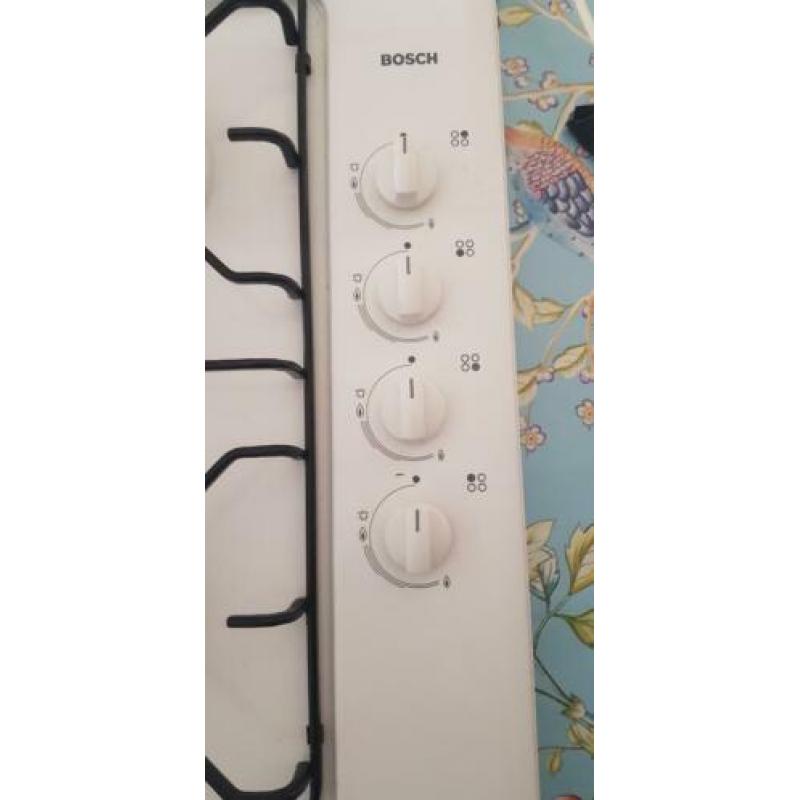 bosch gasfornuis wit