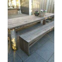 Tuintafel steigerhout merk Jorg