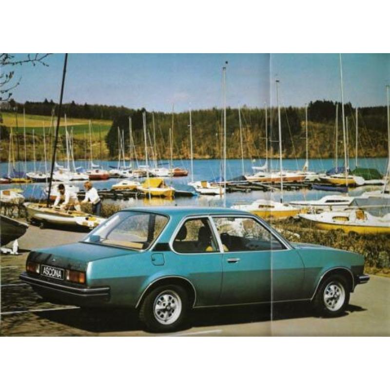 Brochure Opel Ascona, 1979.