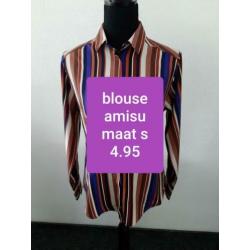 Blouse amisu maat s