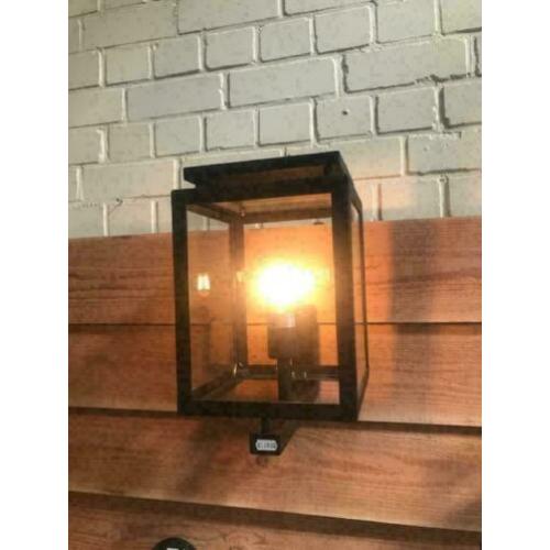 Wandlamp, gevel lantaarn rechtop, buitenlamp,