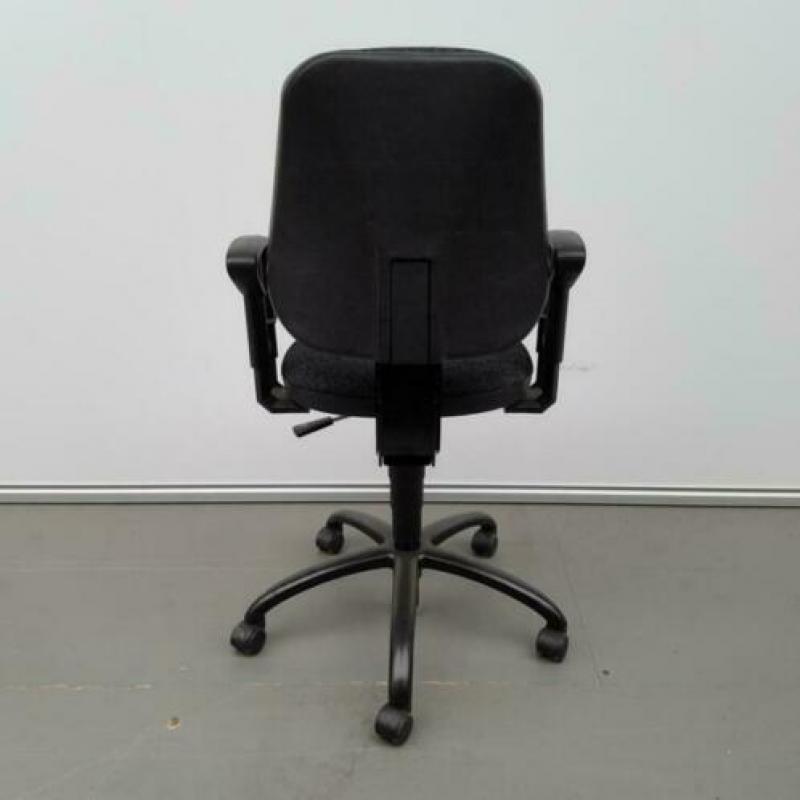 Eromes bureaustoel - zwart/grijs - nieuwe stof