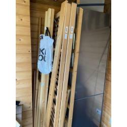 Lundia Bed (2x) met lattenbodem en matras, ook los.