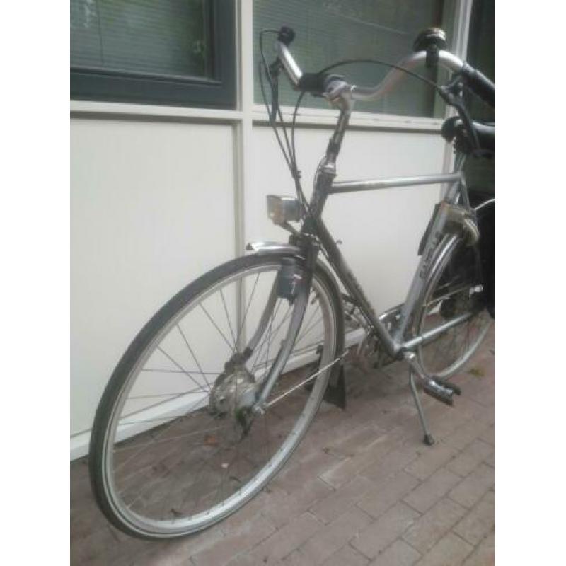 herenfiets Gazelle incl. fietstassen