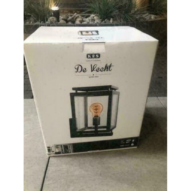 Wandlamp, gevel lantaarn rechtop, buitenlamp,