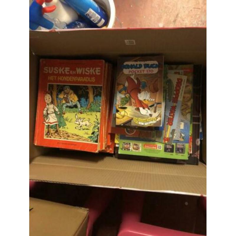 Hele doos boeken te kopen