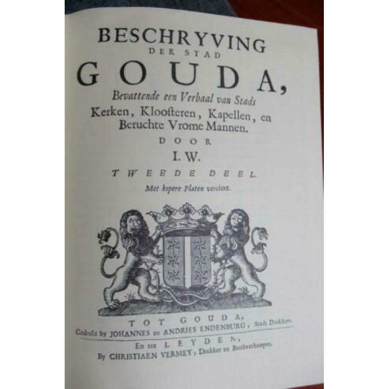 Ign. Walvis- Geschiedenis en beschrijving der Stad Gouda