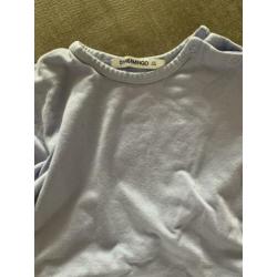 Mingo tshirt jurk 1-2 jaar