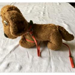 vintage spelgoed hondje / tekkel