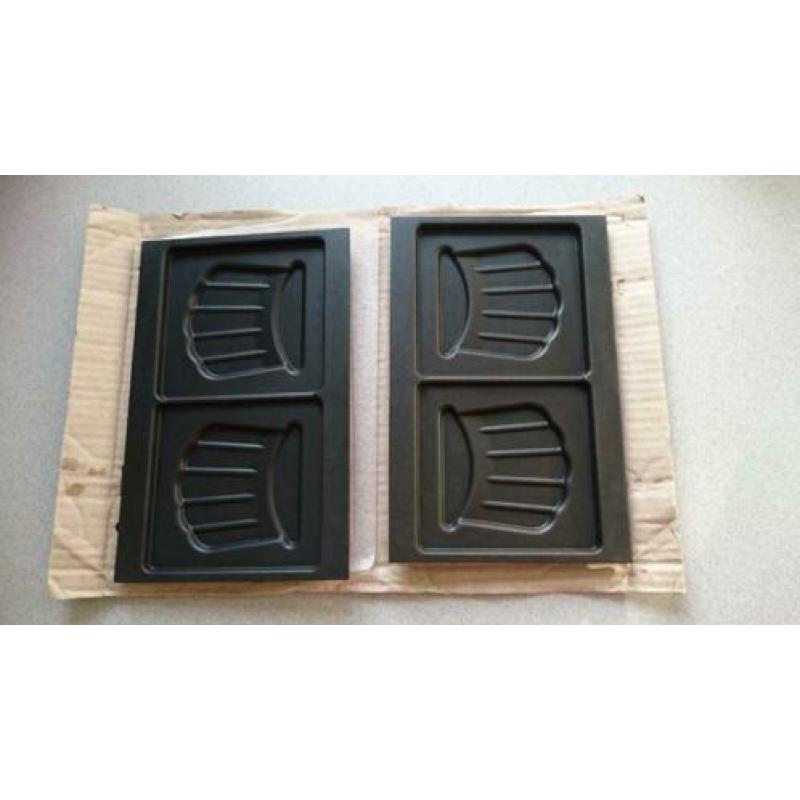 PLATEN voor de Tefal Snack en Clean SW3791 Snackapparaat