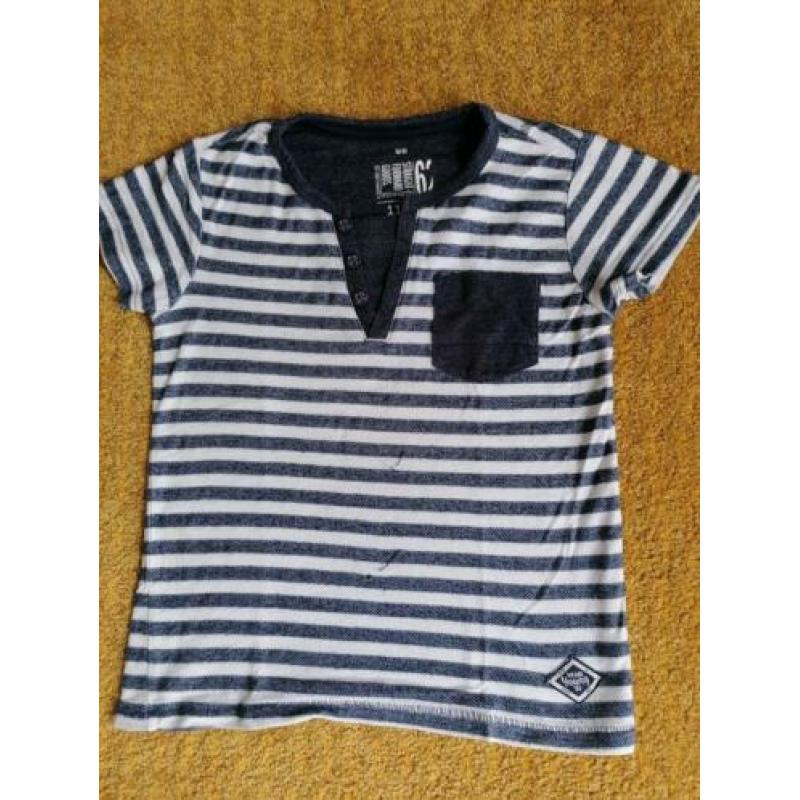 10 Stoere t-shirts voor jongens maat 110-116