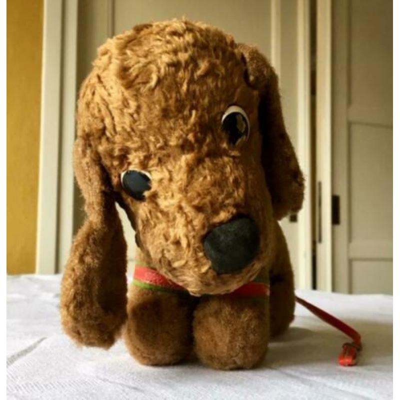 vintage spelgoed hondje / tekkel