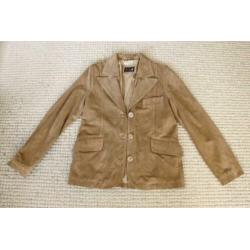 Mooie Suede River Woods Jas (Maat 42) winterjas
