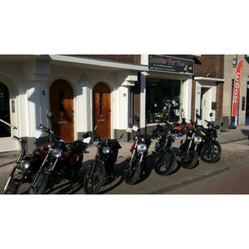 Diverse nieuwe schakelbrommers v.a. €1560 bij; Scooterforyou