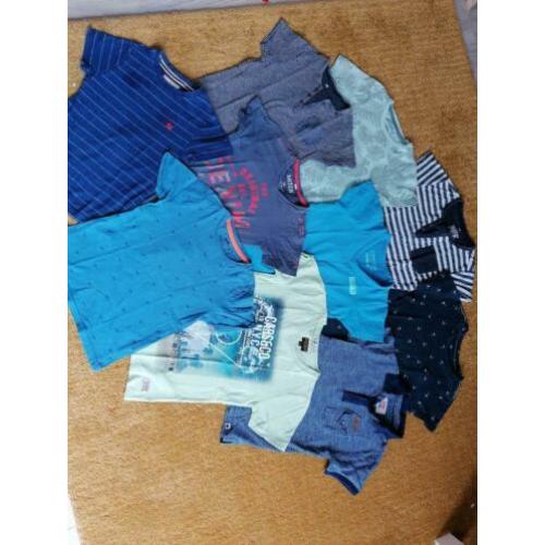 10 Stoere t-shirts voor jongens maat 110-116