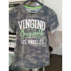 Diverse t shirts VINGINO TUMBLE N DRY TWINLIFE maat 170/176