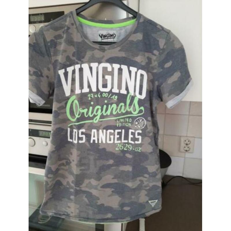 Diverse t shirts VINGINO TUMBLE N DRY TWINLIFE maat 170/176