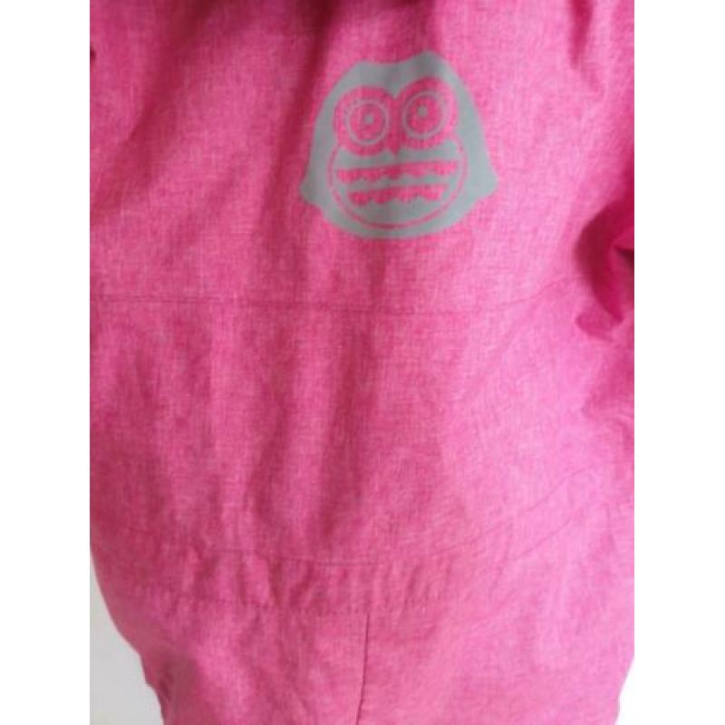 Roze pak, skipak, winterpak capuchon wanten schoenen maat 92