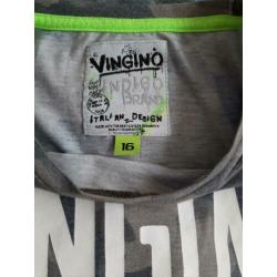 Diverse t shirts VINGINO TUMBLE N DRY TWINLIFE maat 170/176