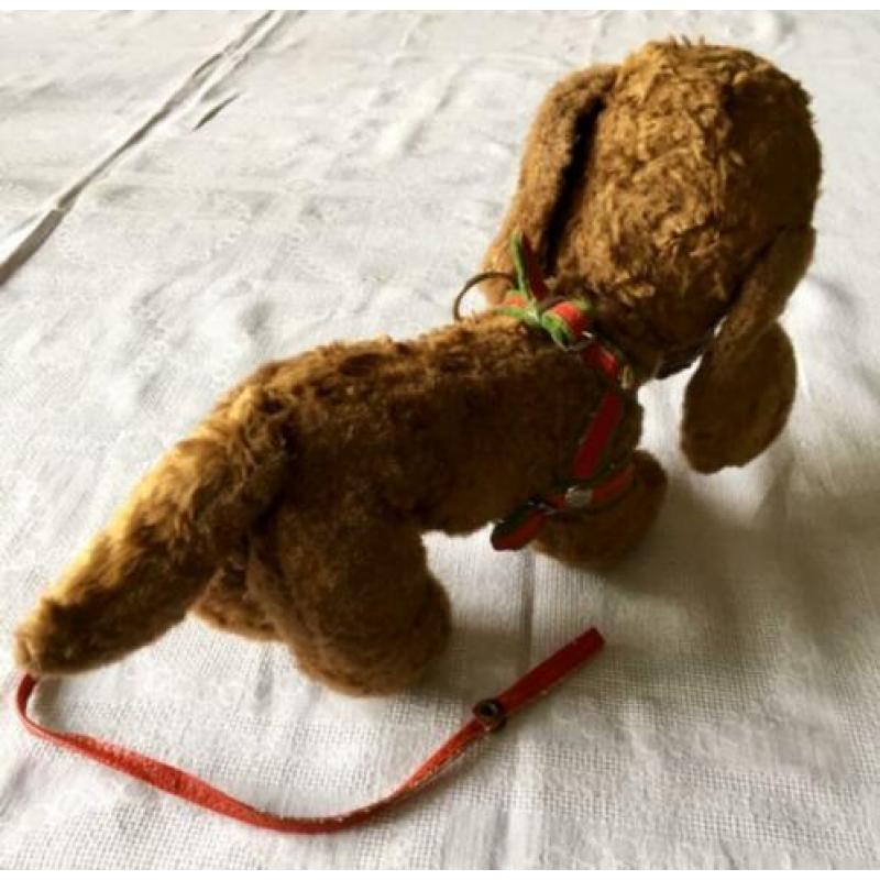 vintage spelgoed hondje / tekkel