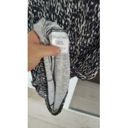 Sissy Boy Jurk maat L , zwart/wit