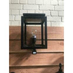 Wandlamp, gevel lantaarn rechtop, buitenlamp,
