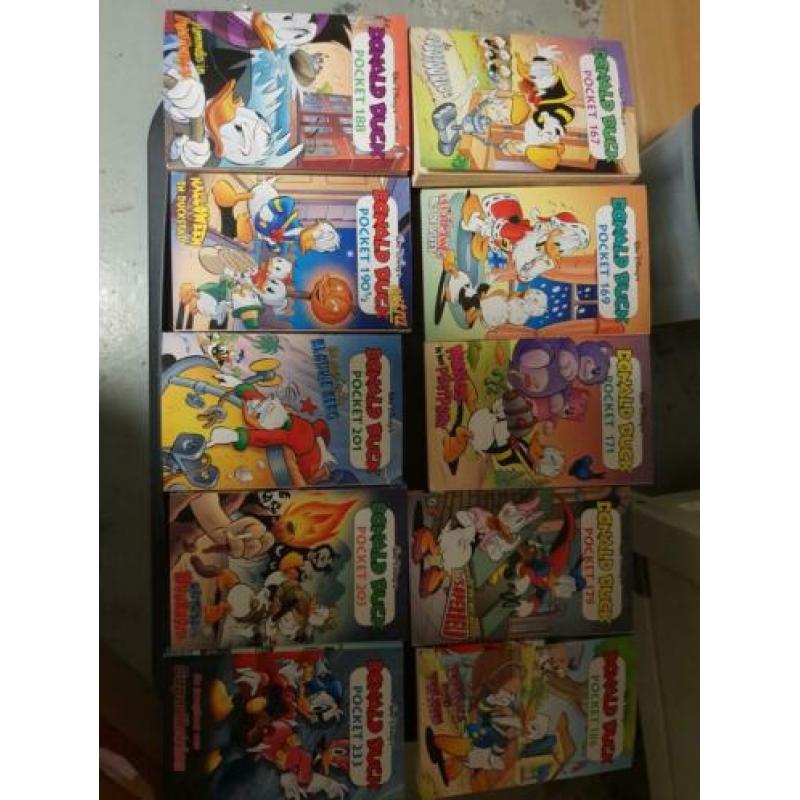 18 Donald Duck pockets 1.75 per stuk