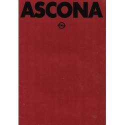 Brochure Opel Ascona, 1979.