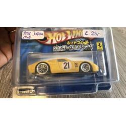 Hot wheels Ferrari 250 lm JAPANSE KAART zeer zeldzaam VAVB