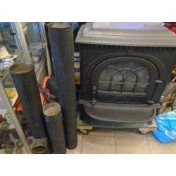 Jotul 8 12kw normaal vermogen 9,7 kw ( gas ) Super mooi