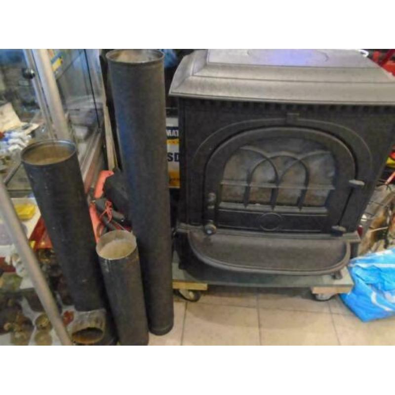 Jotul 8 12kw normaal vermogen 9,7 kw ( gas ) Super mooi
