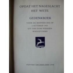 Opdat het nageslacht het wete.