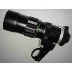 Telelens met zoomfunctie