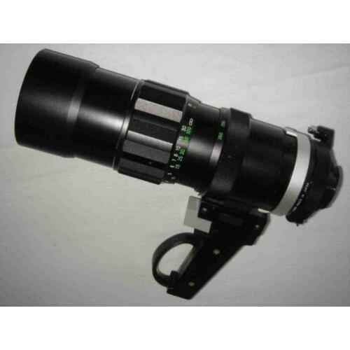 Telelens met zoomfunctie