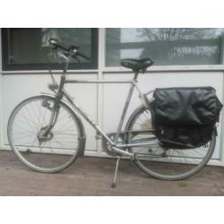 herenfiets Gazelle incl. fietstassen